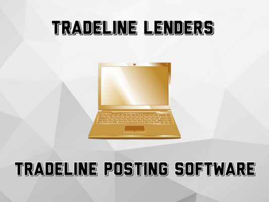 Tradeline Posting Software (Tradeline Lenders Version) Instant Delivery